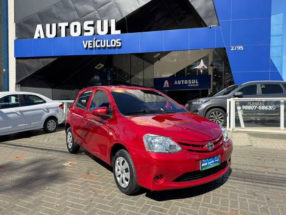 TOYOTA ETIOS 1.3 X 16V FLEX 4P MANUAL